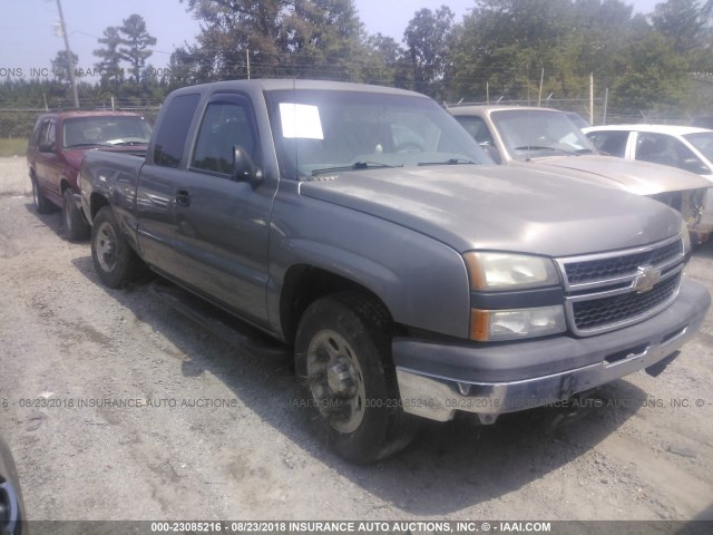 1GCEC19X17Z131186 - 2007 CHEVROLET SILVERADO C1500 CLASSIC GRAY photo 1