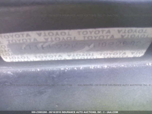 JT2BG22K3Y0439776 - 2000 TOYOTA CAMRY CE/LE/XLE 白色 照片 9