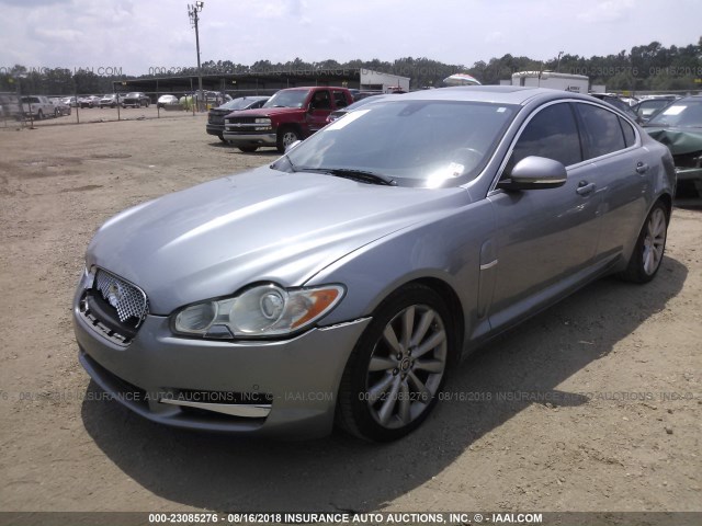 SAJWA0GB8ALR74180 - 2010 JAGUAR XF PREMIUM GRAY photo 2