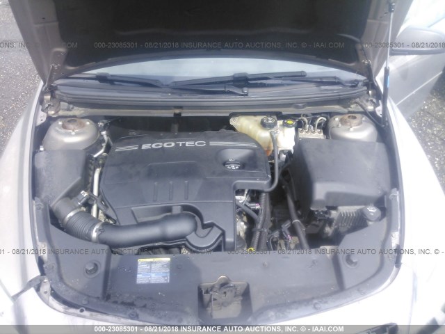 1G1ZG57B48F207550 - 2008 CHEVROLET MALIBU LS GOLD photo 10