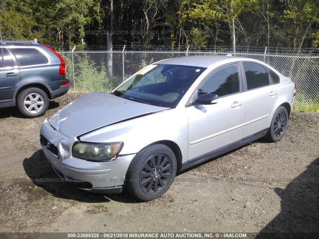 YV1MS382952099443 - 2005 VOLVO S40 2.4I SILVER photo 2