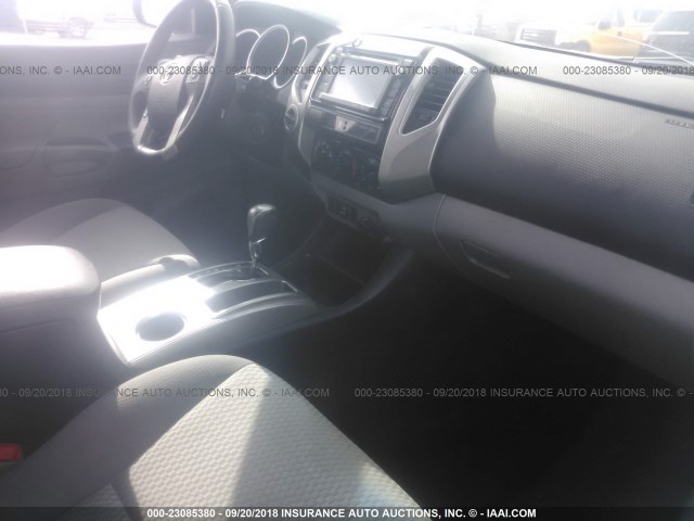 3TMLU4EN1EM148286 - 2014 TOYOTA TACOMA DOUBLE CAB წითელი ფოტო 5