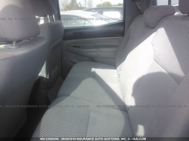 3TMLU4EN1EM148286 - 2014 TOYOTA TACOMA DOUBLE CAB წითელი ფოტო 8