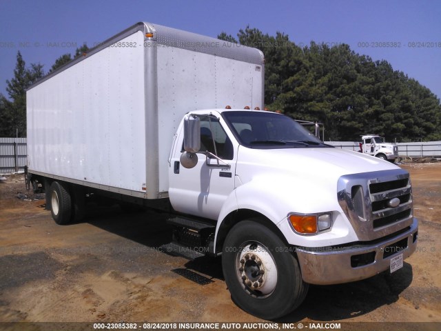 3FRNF65C69V110441 - 2009 FORD F650 SUPER DUTY WHITE photo 1