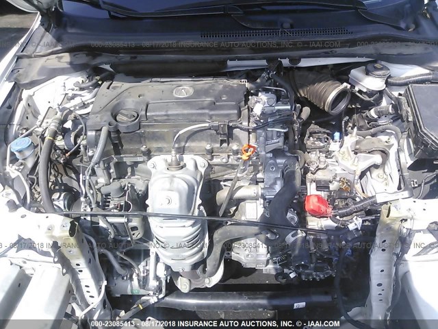 19UDE2F37HA000181 - 2017 ACURA ILX WATCH PLUS WHITE photo 10