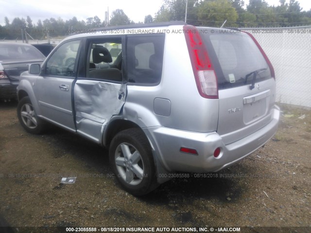 JN8BT08V36W205631 - 2006 NISSAN X-TRAIL XE/SE SILVER photo 3