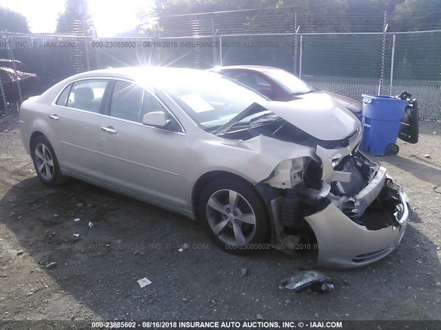 1G1ZC5E05CF155836 - 2012 CHEVROLET MALIBU 1LT GOLD photo 1