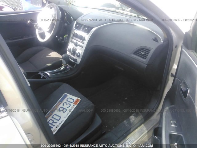 1G1ZC5E05CF155836 - 2012 CHEVROLET MALIBU 1LT GOLD photo 5