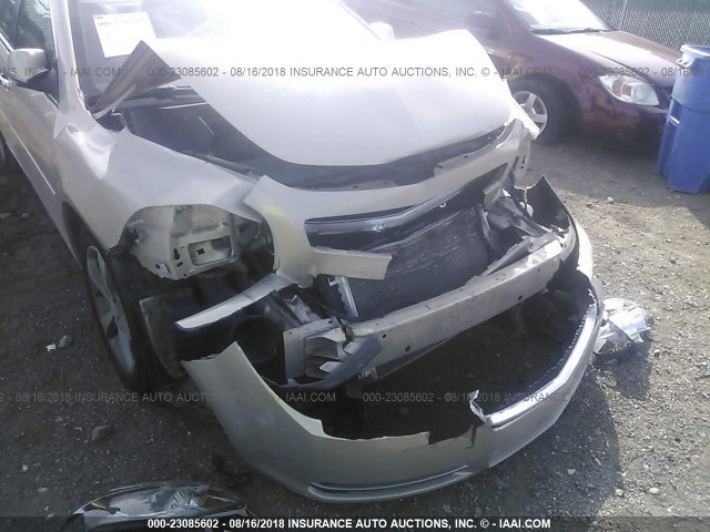 1G1ZC5E05CF155836 - 2012 CHEVROLET MALIBU 1LT GOLD photo 6