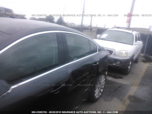 2G4GR5EK6C9156576 - 2012 BUICK REGAL GRAY photo 6