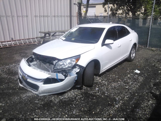 1G11C5SA6GF153142 - 2016 CHEVROLET MALIBU LIMITED LT WHITE photo 2