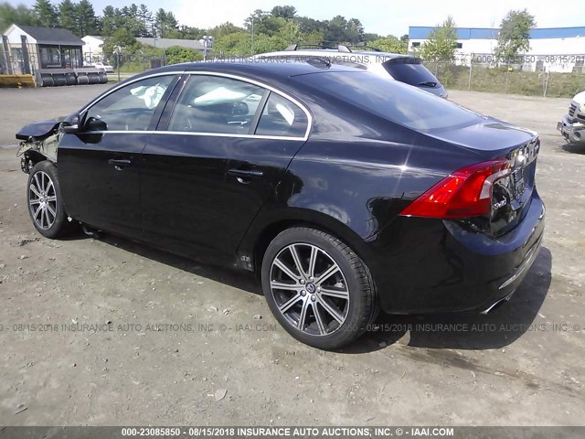 LYV402TK3HB154498 - 2017 VOLVO S60 PREMIER BLACK photo 3