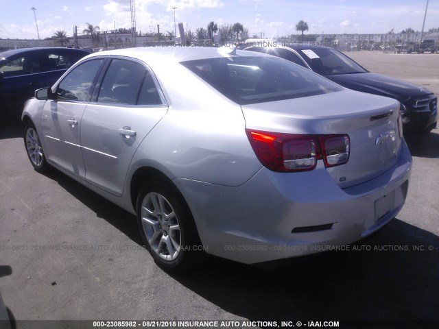 1G11C5SA1GF142551 - 2016 CHEVROLET MALIBU LIMITED LT SILVER photo 3