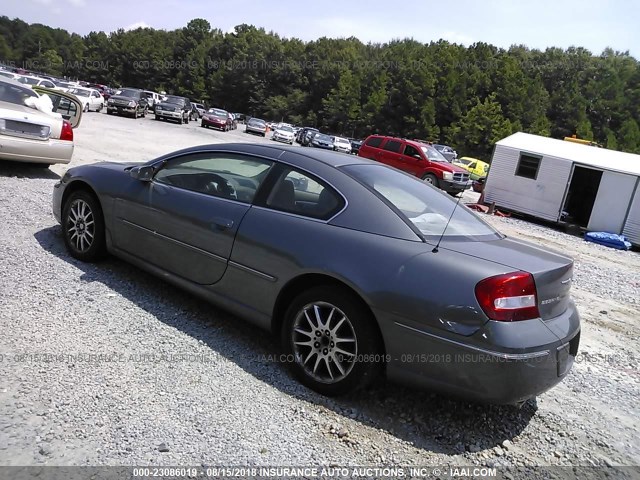 4C3AG52H65E027247 - 2005 CHRYSLER SEBRING LIMITED GRAY photo 3