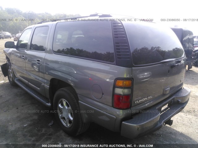 1GKFK66UX5J215733 - 2005 GMC YUKON XL DENALI GRAY photo 3