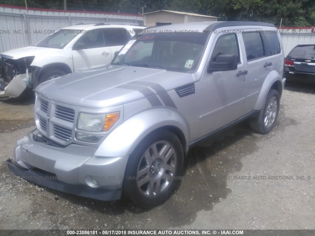 1D4PT4GKXBW517216 - 2011 DODGE NITRO HEAT SILVER photo 2