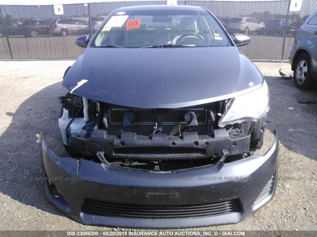 4T1BD1FK1DU078390 - 2013 TOYOTA CAMRY HYBRID/LE/XLE 银色 照片 6