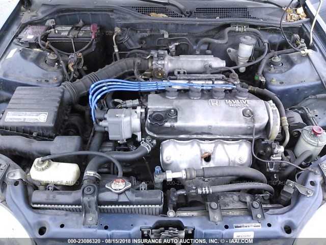 JHMEG8645SS025735 - 1995 HONDA CIVIC DX/LX BLUE photo 10