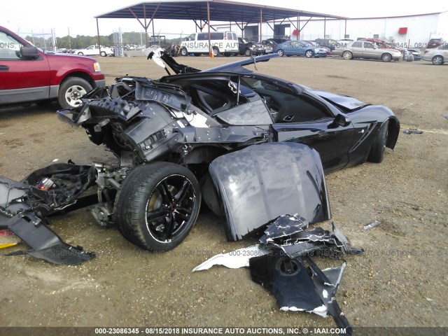 1G1YB2D77G5110288 - 2016 CHEVROLET CORVETTE STINGRAY/1LT BLACK photo 4