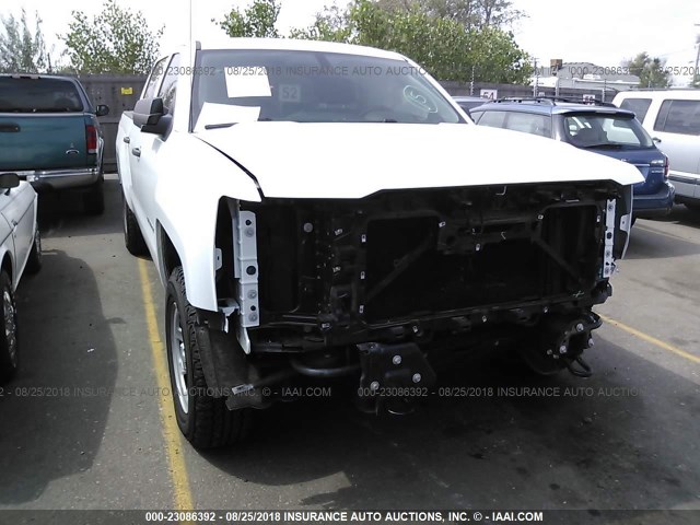 3GCUKNEC5HG333135 - 2017 CHEVROLET SILVERADO K1500/K1500 LS WHITE photo 6