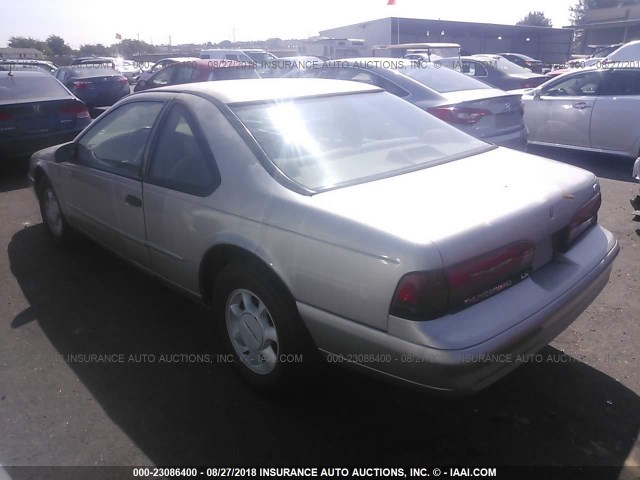 1FALP62W4SH142469 - 1995 FORD THUNDERBIRD LX BROWN photo 3