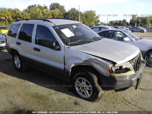 1J4GW48S64C172798 - 2004 JEEP GRAND CHEROKEE LAREDO/COLUMBIA/FREEDOM 银色 照片 1