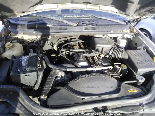 1J4GW48S64C172798 - 2004 JEEP GRAND CHEROKEE LAREDO/COLUMBIA/FREEDOM 银色 照片 10