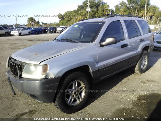 1J4GW48S64C172798 - 2004 JEEP GRAND CHEROKEE LAREDO/COLUMBIA/FREEDOM 银色 照片 2