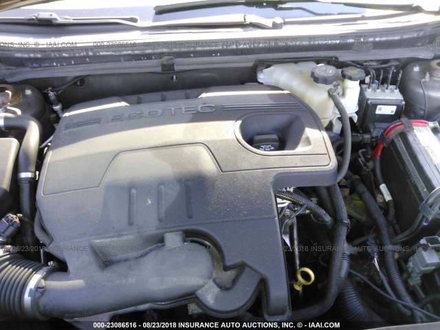 1G1ZC5E04CF206825 - 2012 CHEVROLET MALIBU 1LT ყავისფერი ფოტო 10