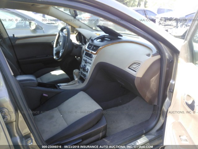 1G1ZC5E04CF206825 - 2012 CHEVROLET MALIBU 1LT ყავისფერი ფოტო 5