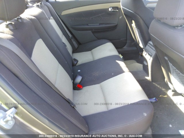 1G1ZC5E04CF206825 - 2012 CHEVROLET MALIBU 1LT ყავისფერი ფოტო 8