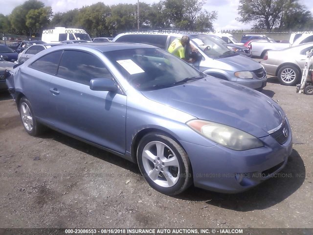 4T1CA38P56U102906 - 2006 TOYOTA CAMRY SOLARA SE/SLE ლურჯი ფოტო 1