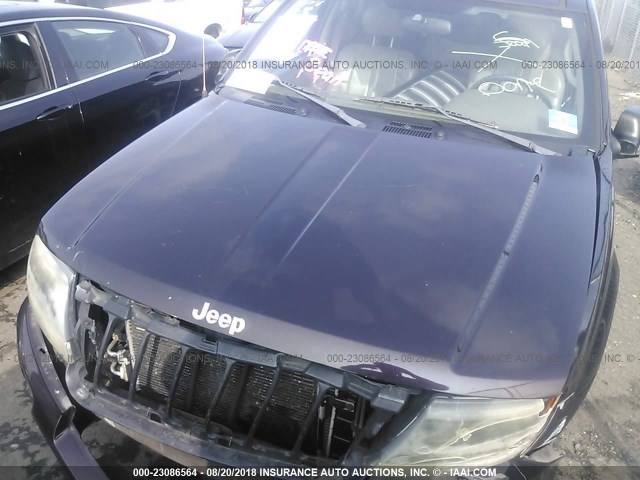 1J4GW48S14C105333 - 2004 JEEP GRAND CHEROKEE LAREDO/COLUMBIA/FREEDOM 紫色 照片 10