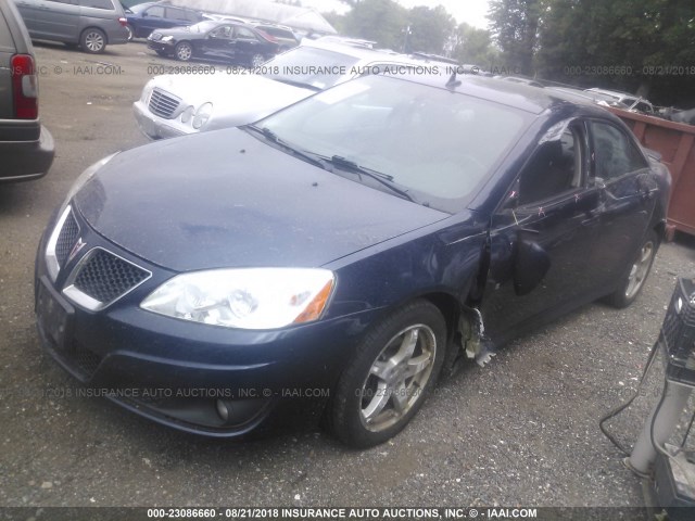 1G2ZJ57KX94245987 - 2009 PONTIAC G6 BLUE photo 2