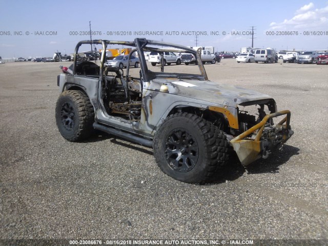 1J4AA2D10AL108631 - 2010 JEEP WRANGLER SPORT SILVER photo 1