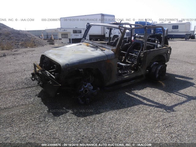 1J4AA2D10AL108631 - 2010 JEEP WRANGLER SPORT SILVER photo 2