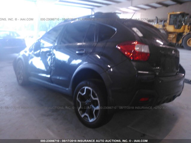 JF2GPAKC8D2843169 - 2013 SUBARU XV CROSSTREK 2.0 LIMITED BLACK photo 3