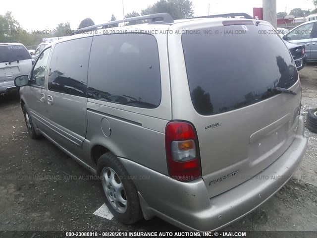 1GHDX03E74D100738 - 2004 OLDSMOBILE SILHOUETTE TAN photo 3