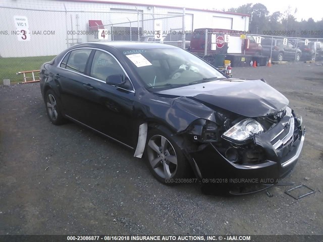 1G1ZC5E1XBF356431 - 2011 CHEVROLET MALIBU 1LT 黑色 照片 1