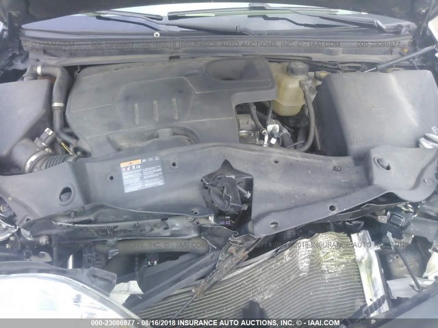 1G1ZC5E1XBF356431 - 2011 CHEVROLET MALIBU 1LT 黑色 照片 10