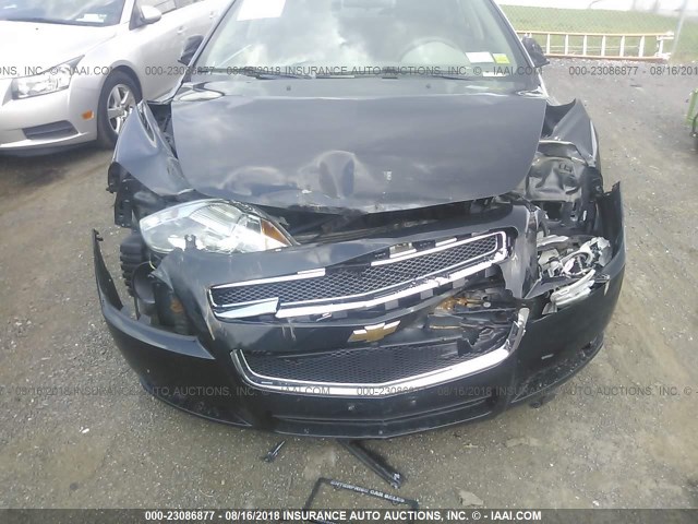 1G1ZC5E1XBF356431 - 2011 CHEVROLET MALIBU 1LT 黑色 照片 6