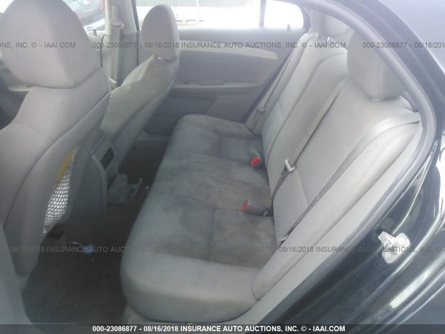 1G1ZC5E1XBF356431 - 2011 CHEVROLET MALIBU 1LT 黑色 照片 8