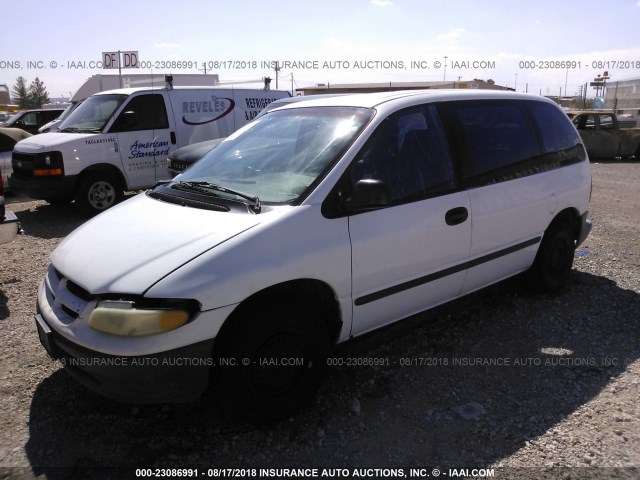 2B4FP253XVR176617 - 1997 DODGE CARAVAN WHITE photo 2