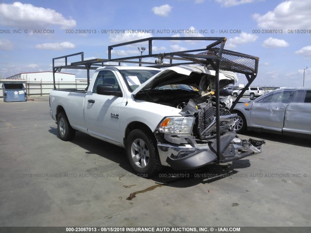 3C6JR6DG6GG138403 - 2016 RAM 1500 ST WHITE photo 1