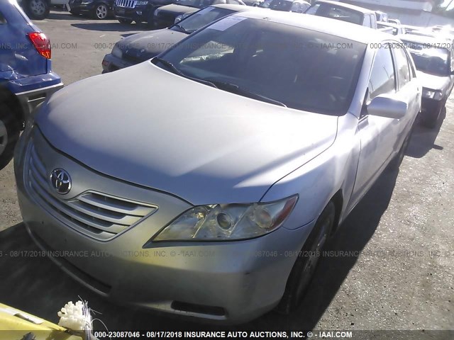 JTNBE46K073071262 - 2007 TOYOTA CAMRY NEW GENERAT CE/LE/XLE/SE SILVER photo 2