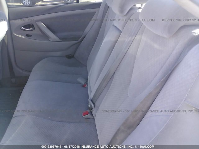 JTNBE46K073071262 - 2007 TOYOTA CAMRY NEW GENERAT CE/LE/XLE/SE SILVER photo 8