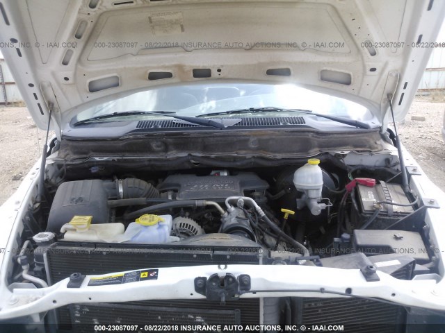 3D7KR26D15G831312 - 2005 DODGE RAM 2500 ST/SLT 白色 照片 10