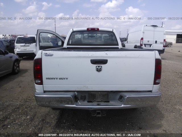 3D7KR26D15G831312 - 2005 DODGE RAM 2500 ST/SLT 白色 照片 8