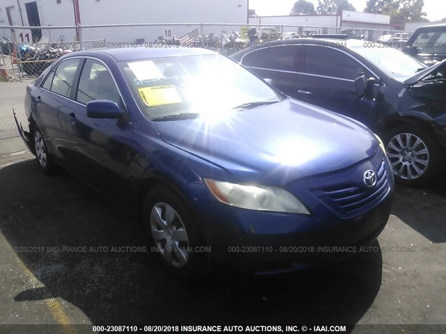 4T1BE46K57U166703 - 2007 TOYOTA CAMRY NEW GENERAT CE/LE/XLE/SE BLUE photo 1
