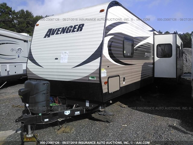 5ZT2AVTB0FB906225 - 2015 AVENGER PR 28RKS  BROWN photo 2